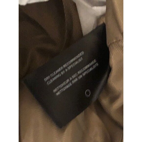 NWT $299 BLANK NYC MEN’S TAN SLIM FIT PATCH POCKET SUEDE JACKET US SIZE SMALL - Picture 10 of 10